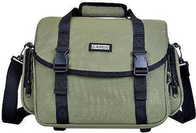 Camera Shoulder Bag Caden D13-2 in Green Color