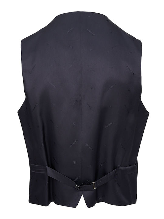 Κοστούμι Με Γιλέκο Manuel Ritz Σκούρο Μπλε Abito C-gilet 3630arw3328-240000-89