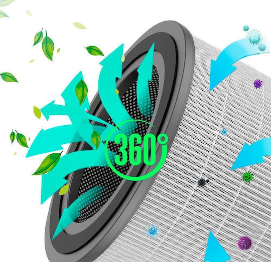 520 WiFi Пречиствател за въздух 50W за помещения 62m²