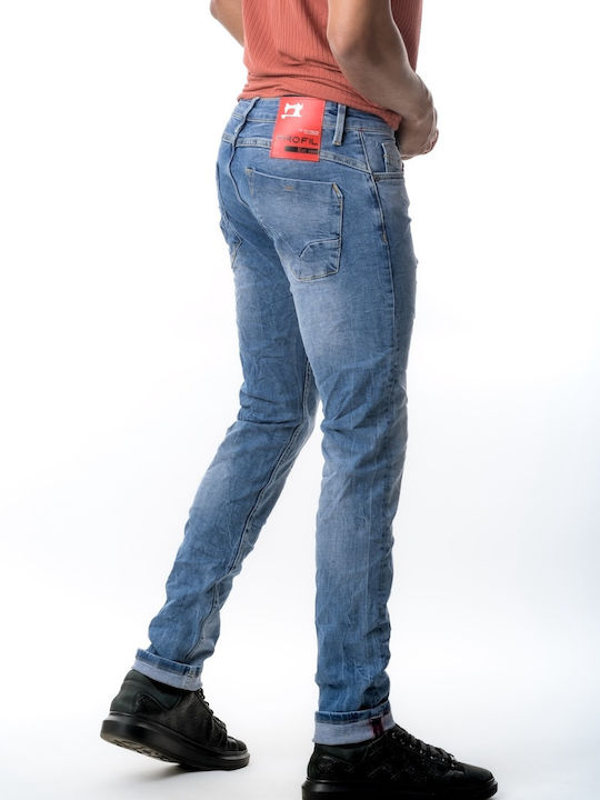 Life Style Butiken 725 Light Blue Men's Jean Pants Light Blue Regular Fit