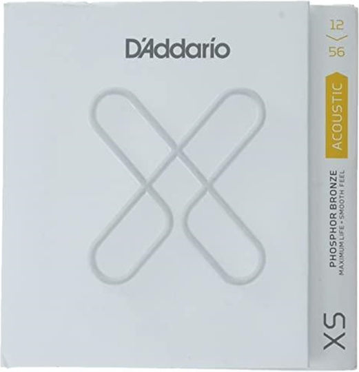 Daddario Set Acoustic Guitar Strings Phosphor Bronze 12 - 56