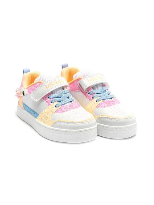 Παιδικά Sneakers Bianco / Giallo LKAA4010-BIGI