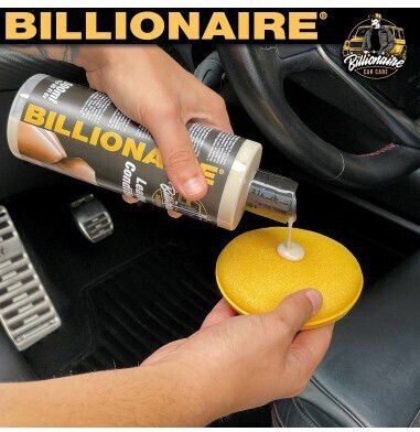 Billionaire Lichid Curățare Strălucire și Protecție pentru Piese Din Piele Auto 500ml