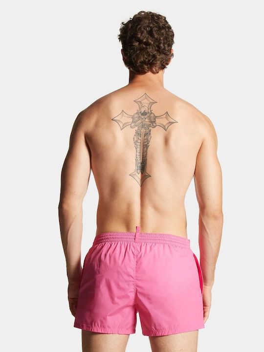 Boxer-Badehose Dsquared2 Pink D7b5f5600-659