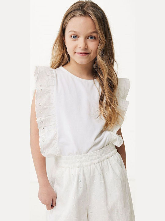 Mexx Fashion Kinder Bluse Off White Mf007702041g