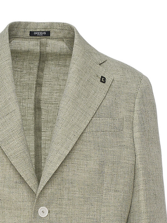 Breras Linen and wool jacket Veneziatg010 - Olive Veneziatg013/salvia