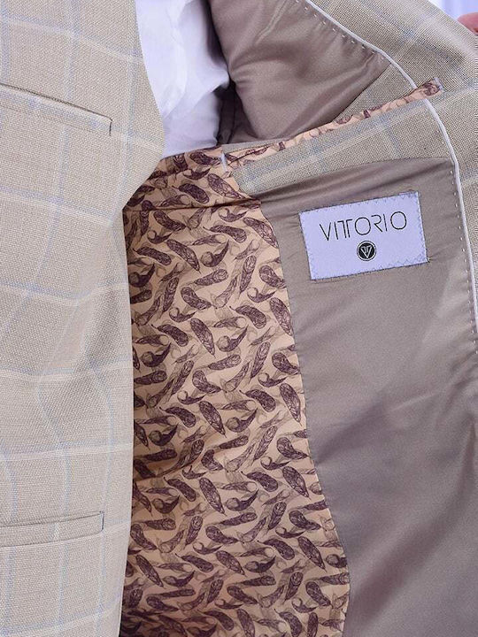 Vittorio Σακακι Και Γιλεκο Mare S/s20.l.beige