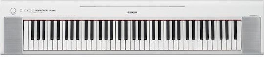 Yamaha Acoustic Stage Piano NP 35 Piaggero with 76 Weighted Keys White