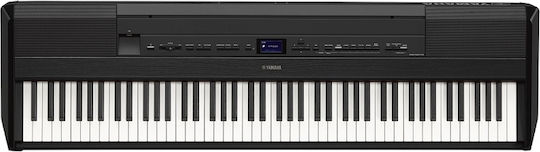 Yamaha Electric Stage Piano with 88 Weighted Keys Black