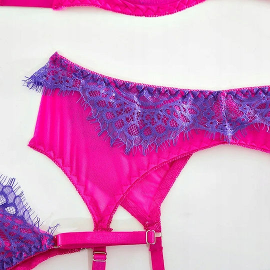 Sexy Dessous Set Sexy Bras Lace Bras Pink R.m