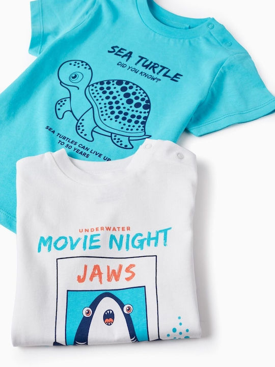 Σετ Παιδικά T-shirts Λευκό