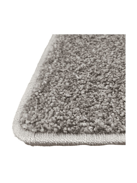 Eco-carpet Shaggy Bedroom Rug Set 3 Pieces - Dali Grey