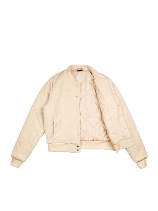 Santa Cruz Womens Jacket Opus Dot - Cream