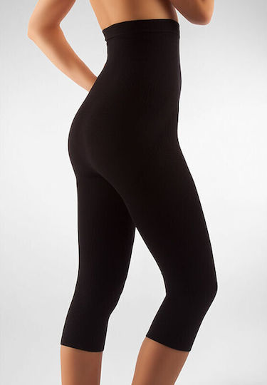 Anti-Cellulite Leggings From Waist to Below Knee Farmacell Black