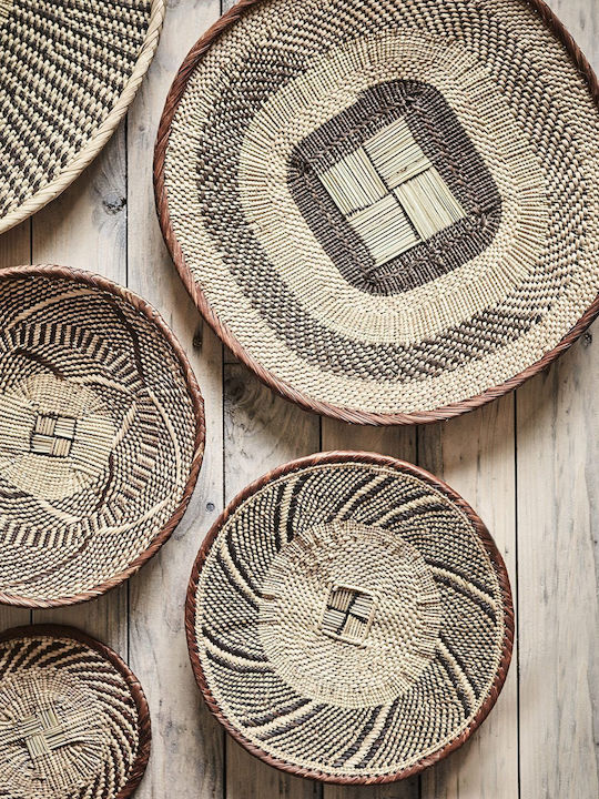 Tray Tribe mit gemischten natürlichen Farben 30x5cm.