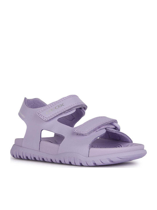 Geox J45hqa Lilac Sandal Kids