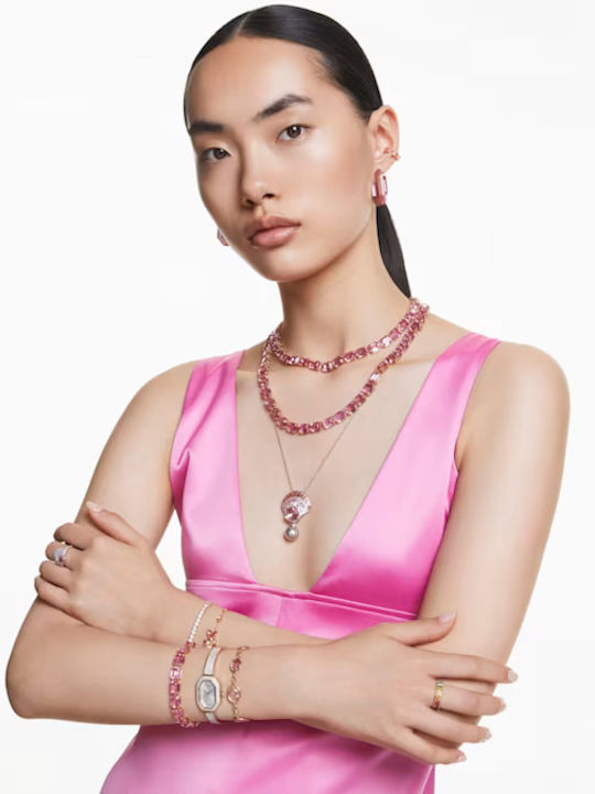 Swarovski Millenia Necklace Octagon Cut Halskette Vergoldet