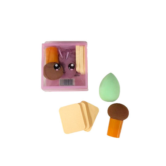 Σφουγγαράκι Μακιγιάζ 5τμχ - Makeup Sponge 5pcs Powder Puff