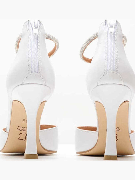 Women's Pumps & Peeptoes High 202711t White Leather Mortoglou