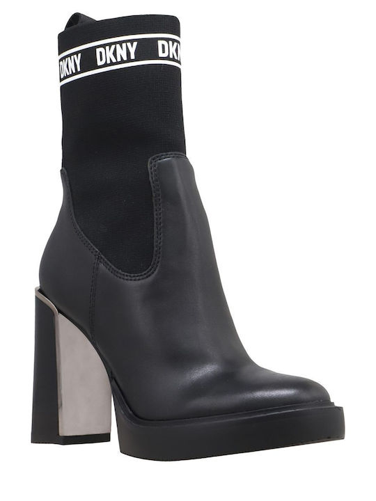 K3321692 Vilma Μποτακι Konto Dkny - 005 - Δέρμα