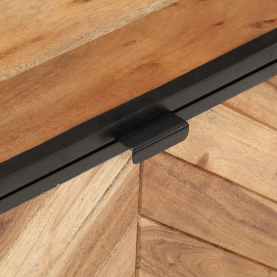 vidaXL Διακοσμητικό Μπαούλο Ξύλινο Καφέ 60x30x30εκ.