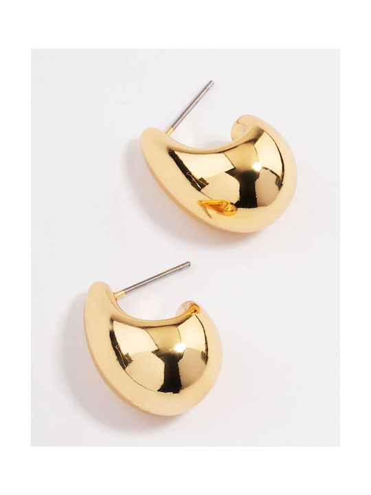 Stagona Curve Gold earrings