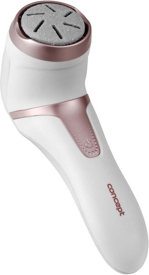 Concept Perfect Skin Pn3000 Pilă Electrică pentru Picioare Rezistentă la Apă cu Sistem de Aspirație