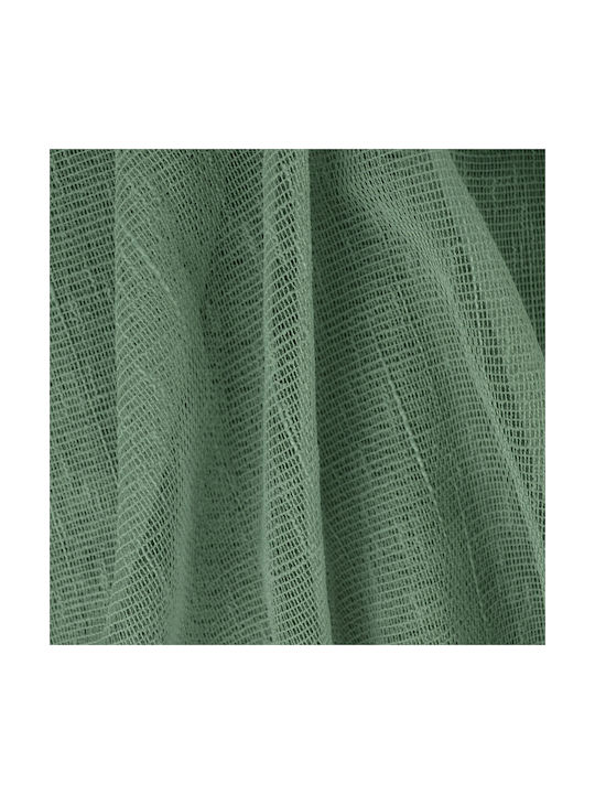 Saray Home Curtain with Pencil Pleat Green 140x280cm