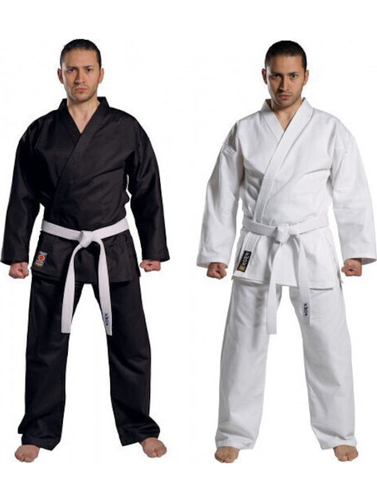 Uniforme Negru Karate Uniformă tradițională 8 Oz