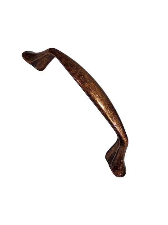 Acm 11845-064-brz1 Klassischer Möbelgriff Farbe: Kupfer Antik Abmessung 6,4cm