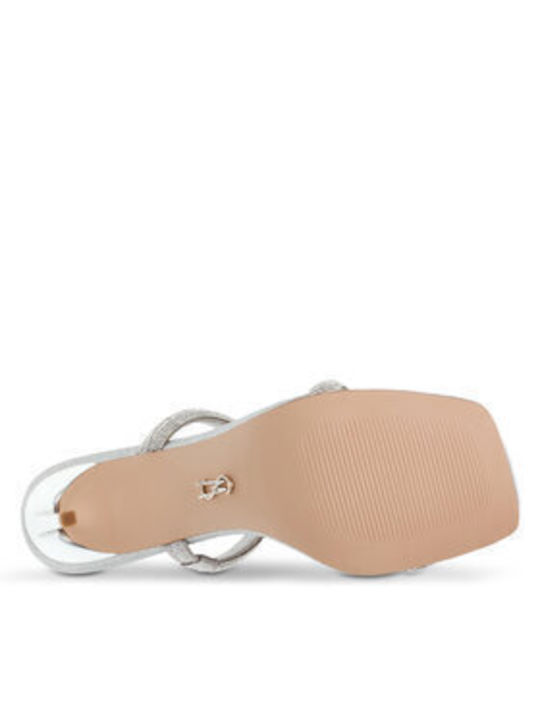 Παντόφλες Steve Madden Emporium-r Sandal Sm11002984-04001-751 Silver Παντόφλες Steve Madden