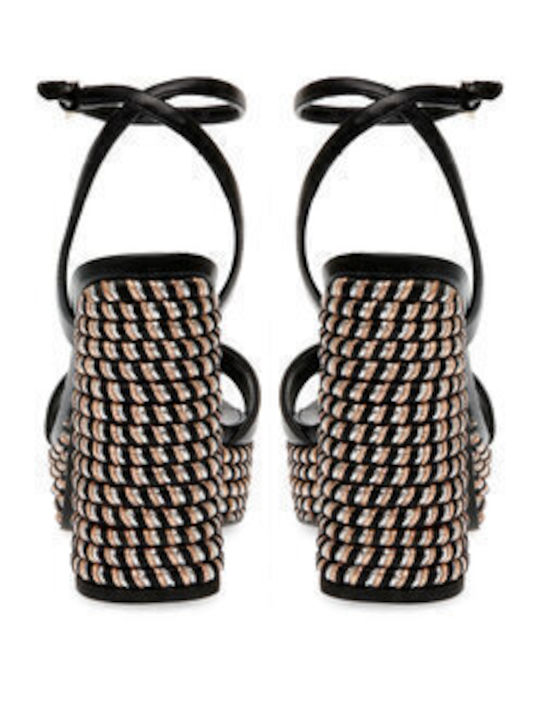 Σανδάλια Steve Madden La Verne Sandal Sm11002976-02002-001 Black Σανδάλια Steve Madden