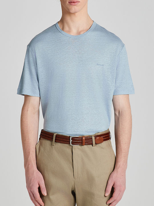 Gant Men's Short Sleeve T-shirt Light Blue