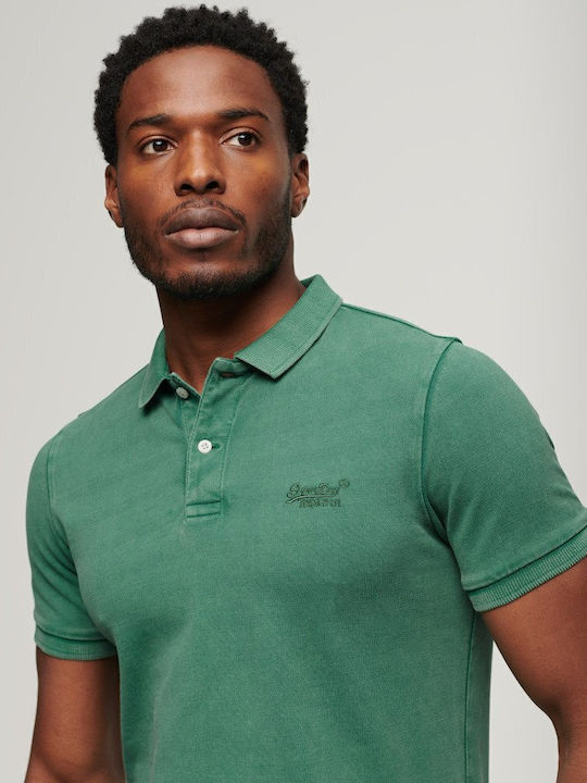D2 Ovin Vint Polo T-Shirt Green