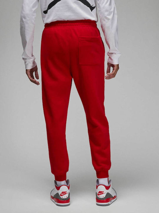 Jordan Men's Fleece Sweatpants Red