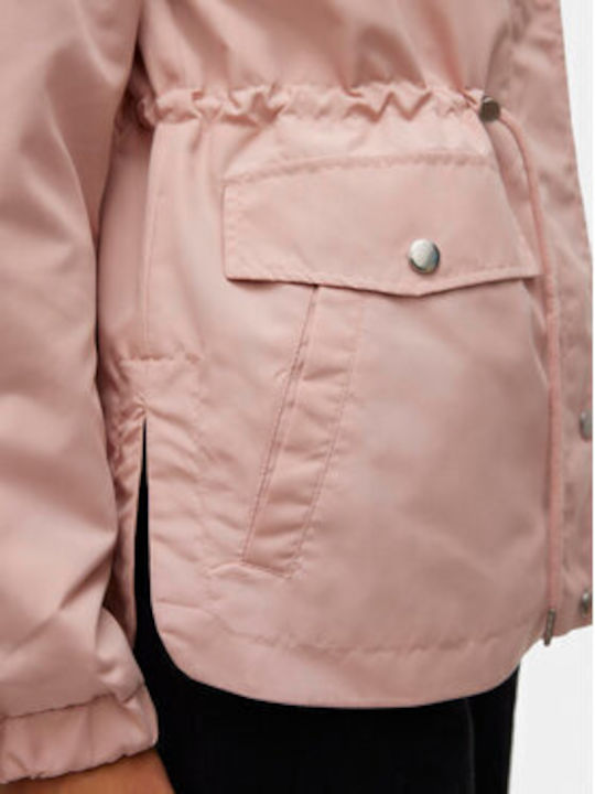 Jacheta pentru femei Vmpaisley Parka Jacket Vero Moda 10301577 Misty Rose S 24