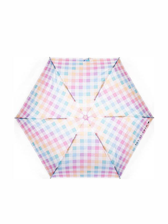 Tri-Coastal Design Kids Compact Umbrella Let It Rain Multicolour
