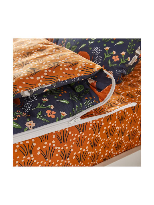 La Redoute Interieurs Baby Duvet Cover Set With Pillowcase Green 90x140cm