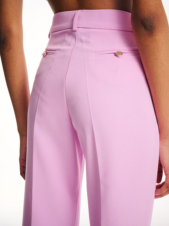 Forel Femei Crepe Pantaloni Lilac