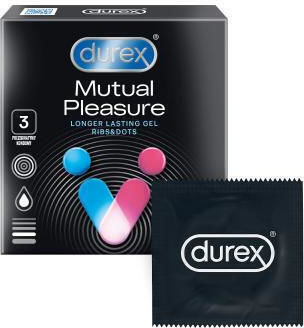 Durex Mutual Pleasure Condoms 3pcs