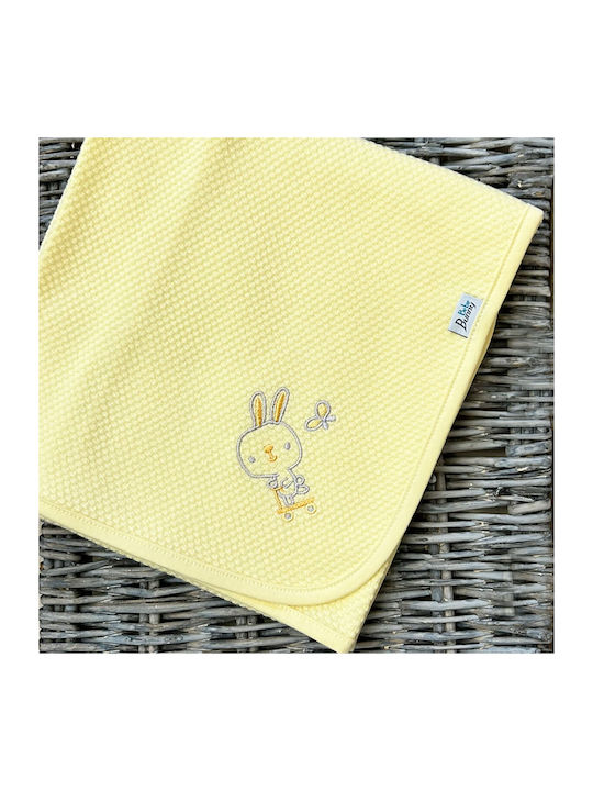 Bunny Bebe Swaddle Wrap Yellow