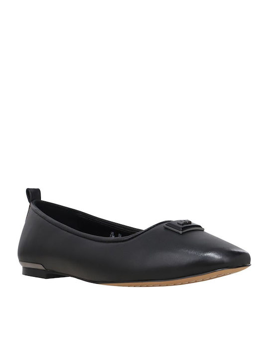 K3300818 Lory Μπαλαρινα Dkny - Blk - Δέρμα