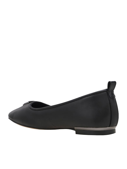 K3300818 Lory Μπαλαρινα Dkny - Blk - Δέρμα