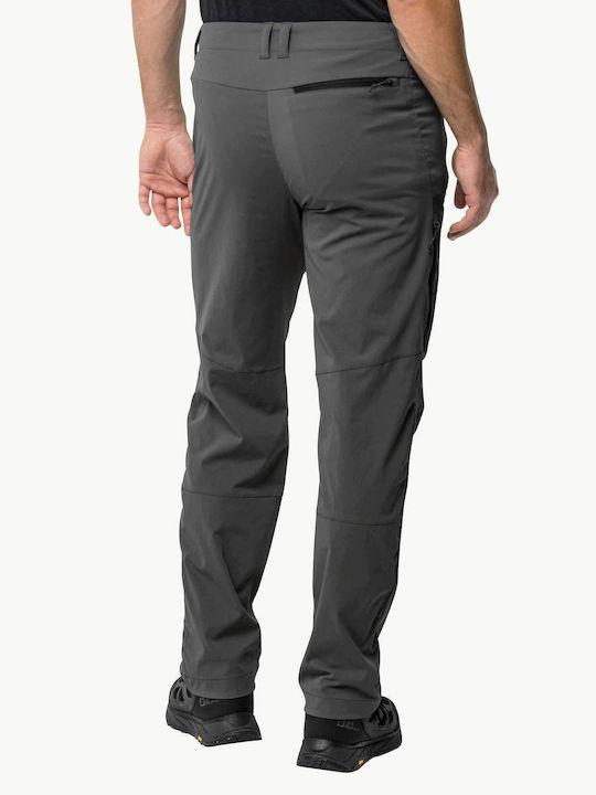 Jack Wolfskin Glastal Bărbați Lung Pantaloni de drumeție Gri