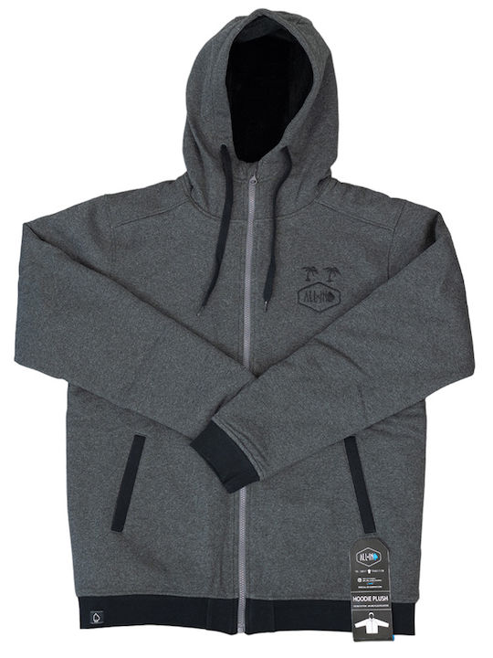 All-in Hoodie Plush - Charcoal