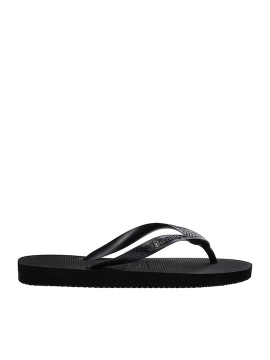 Top Tiras Senses Flip Flops in Black Colour