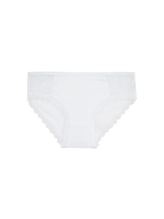 Ψηλόμεσα Γυναικεία Slip MultiPack με Δαντέλα