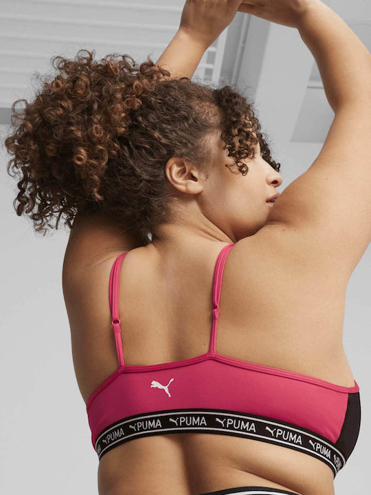 Puma Women's Sports Bra without Padding Pink