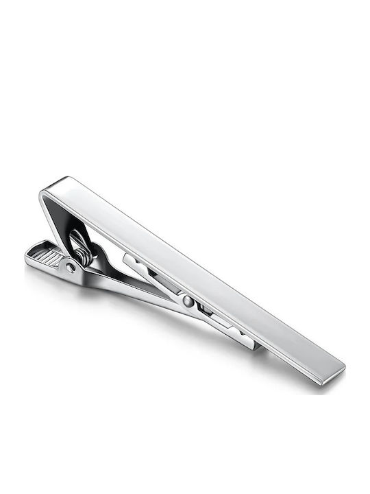 Legend Accessories Clip Γραβάτας από Ασήμι