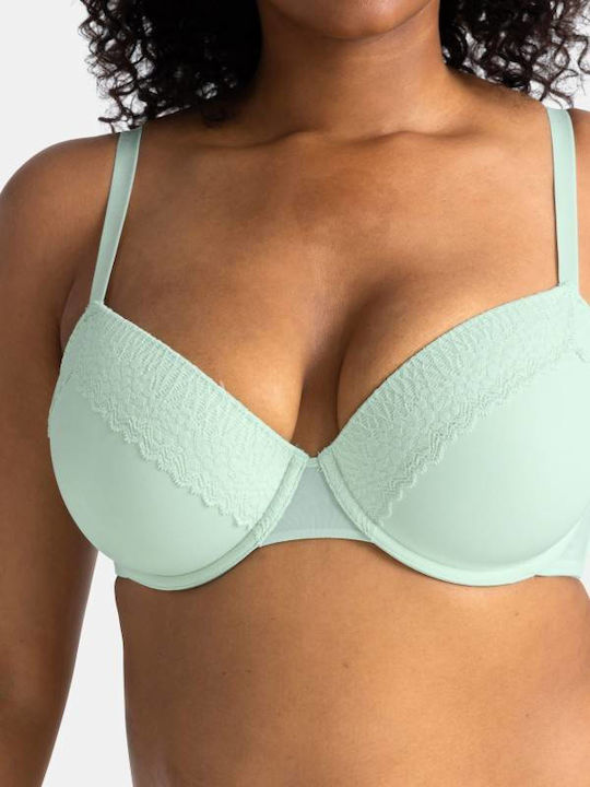 Türkis Σουτιέν mit leichter Polsterung mit Bügel 2Pack
